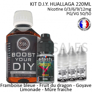 KIT DIY E LIQUIDE HUALLAGA PAS CHER