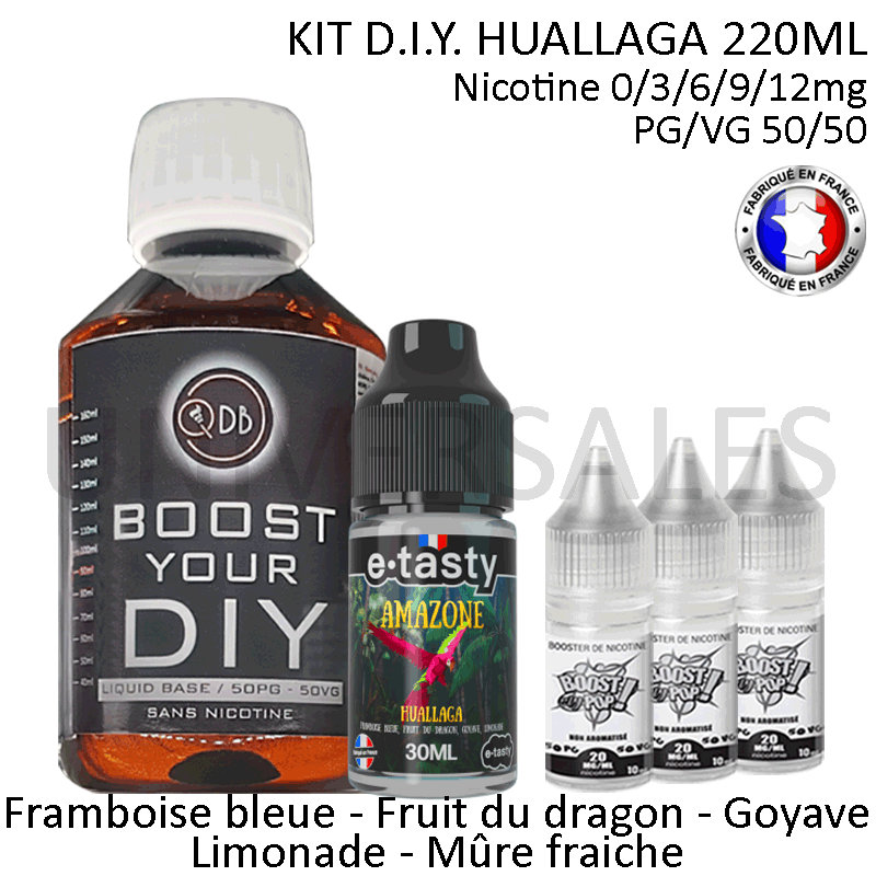 Kit D.I.Y. HUALLAGA 220ml Kit D.I.Y. HUALLAGA 220ml