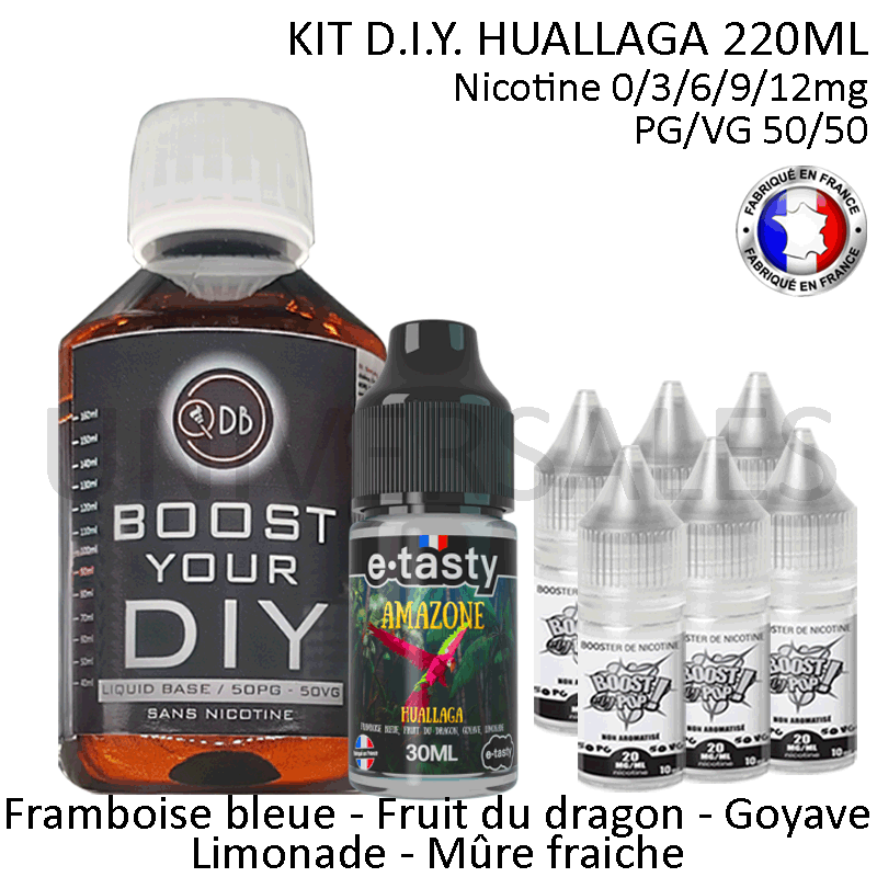 Kit D.I.Y. HUALLAGA 220ml Kit D.I.Y. HUALLAGA 220ml