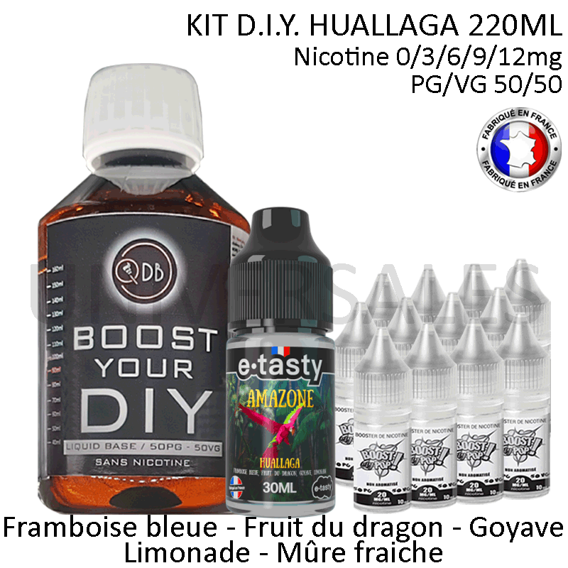Kit D.I.Y. HUALLAGA 220ml Kit D.I.Y. HUALLAGA 220ml