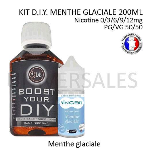 Kit D.I.Y. MENTHE GLACIALE 230ml