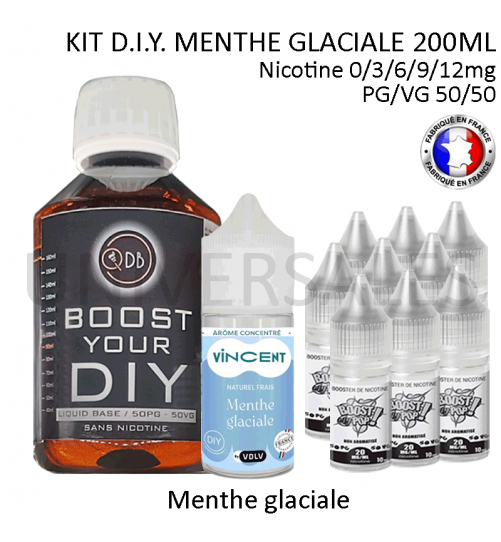 Kit D.I.Y. MENTHE GLACIALE 230ml