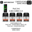 Cartouches pod XROS - Boite de 4 Cartouches pod XROS - Boite de 4