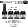 Cartouches pod XROS - Boite de 4 Cartouches pod XROS - Boite de 4