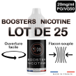 Booster de nicotine QDB lot de 25 Booster de nicotine QDB lot de 25