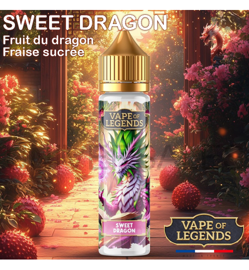 E LIQUIDE SWEET DRAGON VAPE OF LEGEND