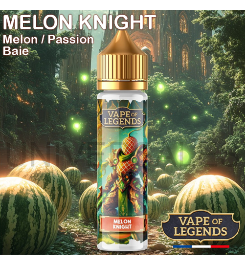 E LIQUIDE MELON KNIGHT VAPE OF LEGEND