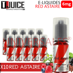 e liquide RED ASTAIRE lot de 10