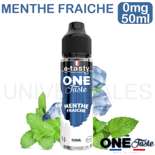 E LIQUIDE MENTHE FRAICHE ONE TASTE
