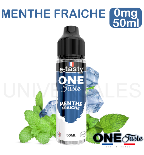 E LIQUIDE MENTHE FRAICHE ONE TASTE