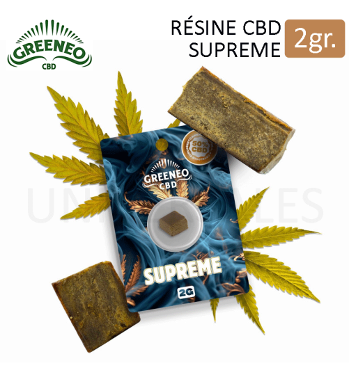 resine CBD supreme 50% CBD
