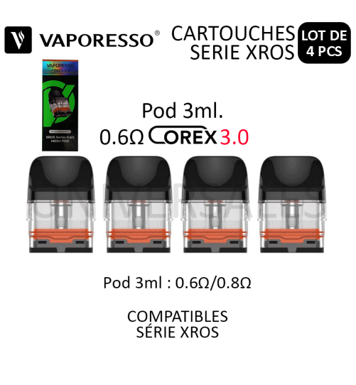 XROS COREX 3.0 0.6 OHM