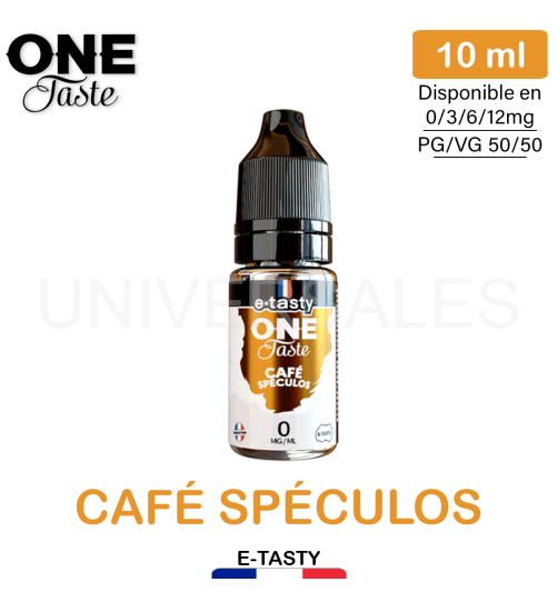ONE TASTE CAFE SPECULOS