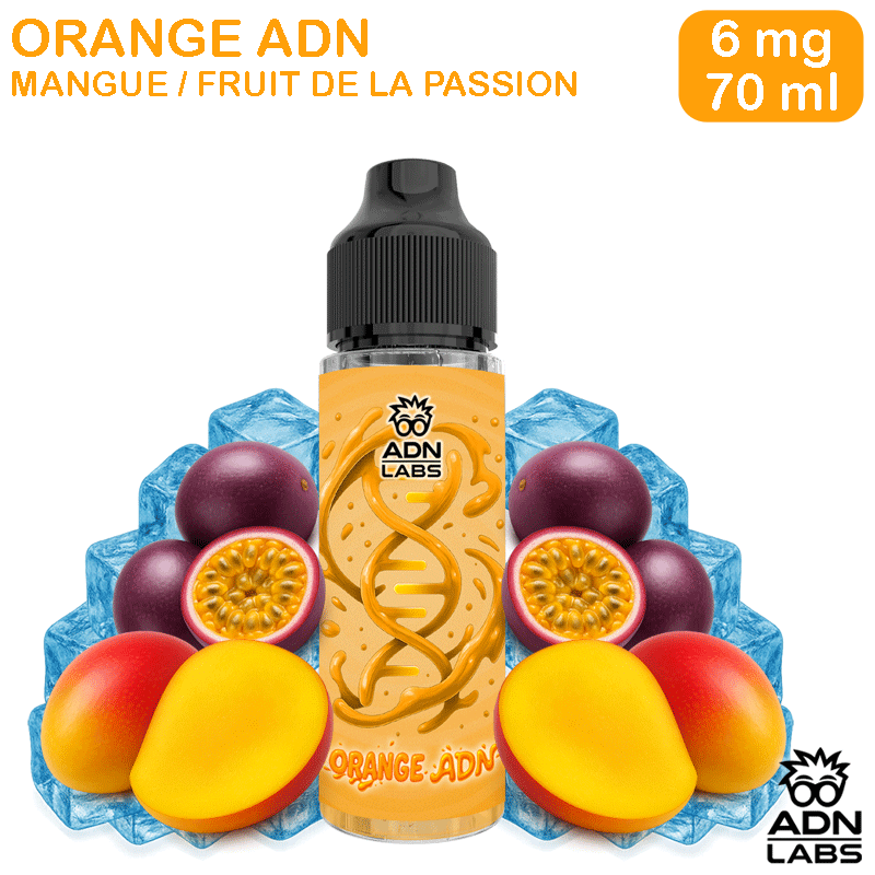 E-liquide ORANGE ADN 50ml - ADN LABS E-liquide ORANGE ADN 50ml - ADN LABS