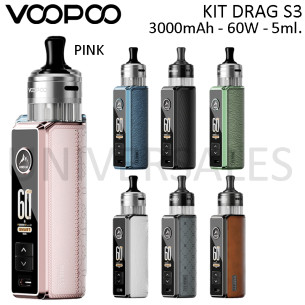 KIT POD DRAG S3 ROSE VOOPOO