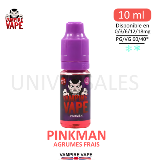 E-LIQUIDE PINKMAN VAMPIRE VAPE