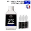 Kit D.I.Y. base 50/50 avec nicotine - 200ml
