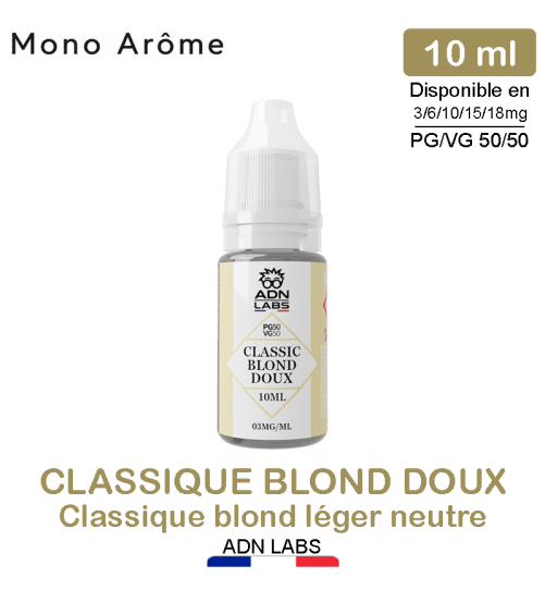 E-liquide CLASSIC BLOND DOUX ADN