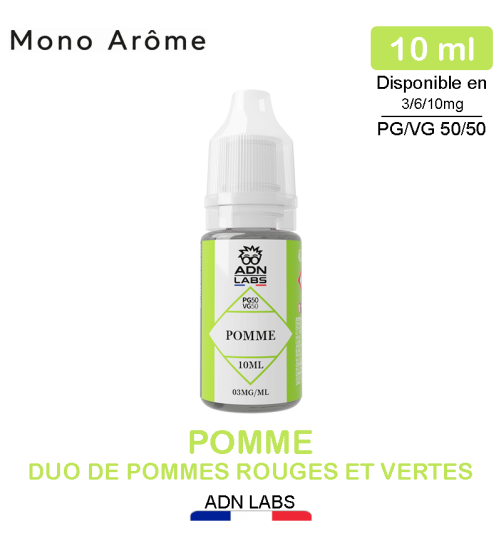 e liquide pomme