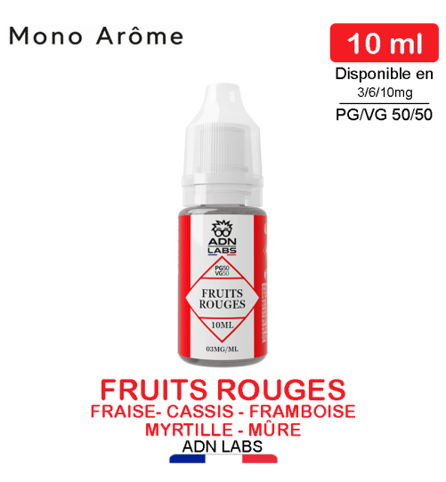 e liquide fruits rouges
