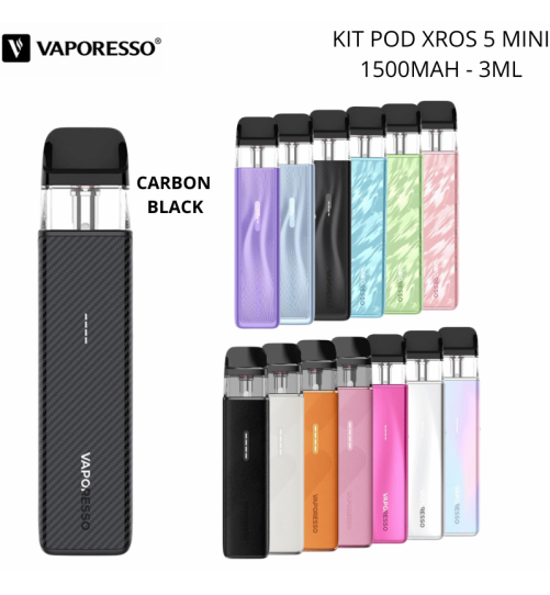 POD XROS 5 MINI CARBON BLACK