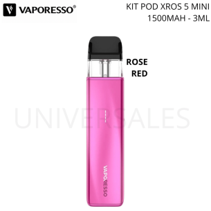 POD XROS 5 MINI ROSE RED PAS CHERE