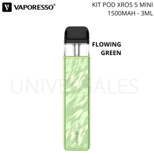 POD XROS 5 MINI FLOWING GREEN PAS CHERE