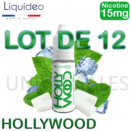 E Liquide HOLLYWOOD lot de 12
