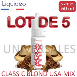 E-liquide AMERICAN MIX lot de 5