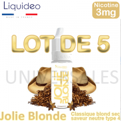 E-Liquide JOLIE BLONDE lot de 5