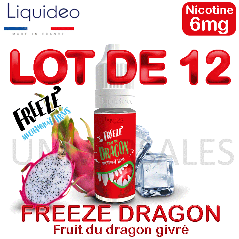 E liquide FRUIT DU DRAGON lot de 12