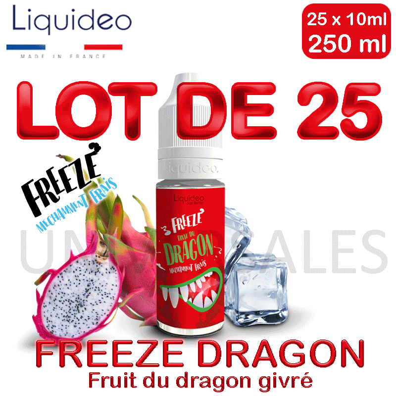 E liquide FRUIT DU DRAGON lot de 25
