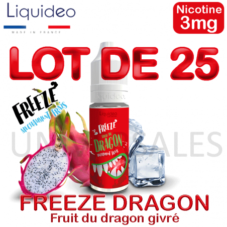 E liquide FRUIT DU DRAGON lot de 25