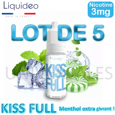 E-liquide KISS FULL lot de 5