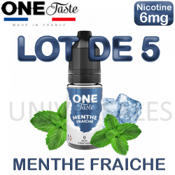E-liquide MENTHE FRAICHE lot de 5