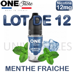 E-liquide Menthe Fraiche One Taste pas cher 12mg