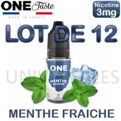 E-liquide Menthe Fraiche One Taste pas cher 3mg