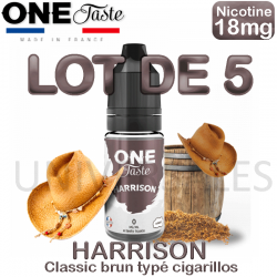 E-liquide HARRISON lot de 5