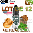 E Liquides UNITED MENTHOL lot de 12