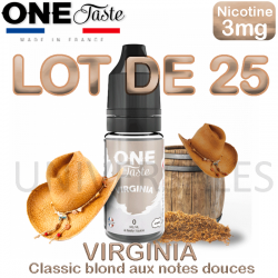 E-liquide Virginie virginia One Taste 3mg