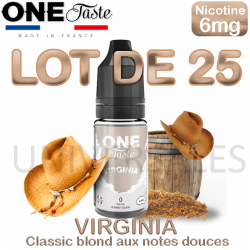E-liquide Virginie virginia One Taste 6mg