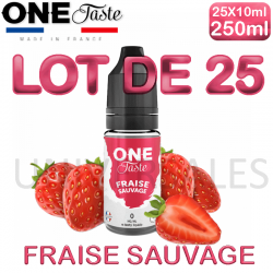 E-liquide gariguette fraise One Taste 0mg