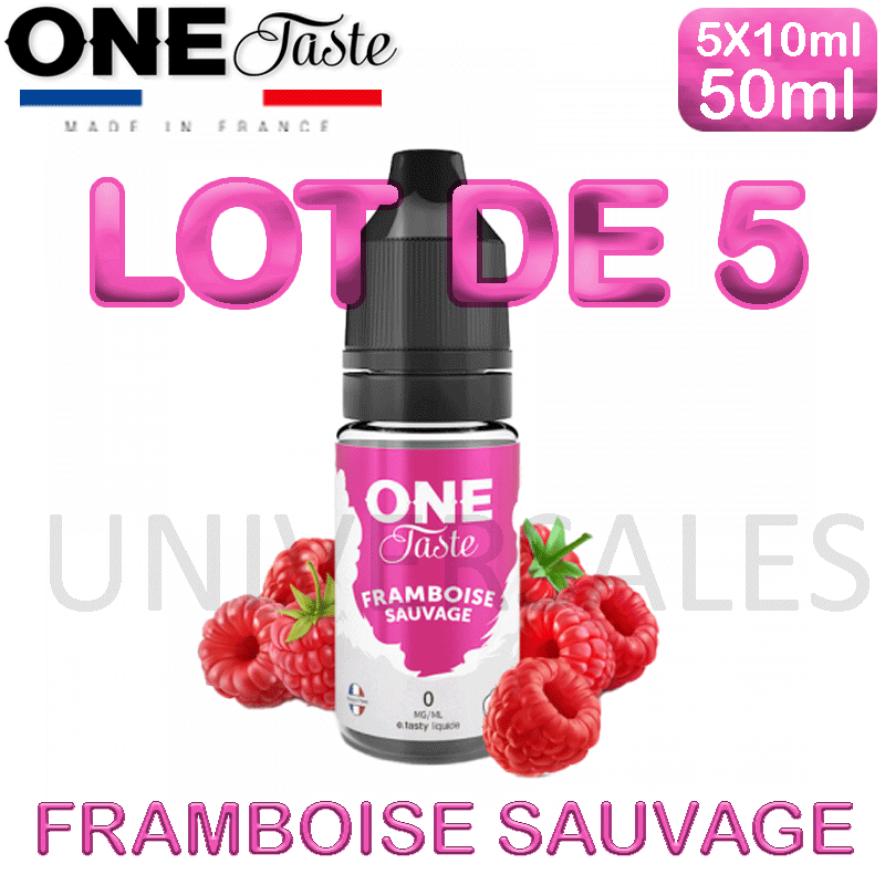 E-liquide Framboise Sauvage 0mg