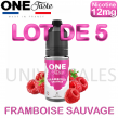 E Liquides FRAMBOISE SAUVAGE lot de 5