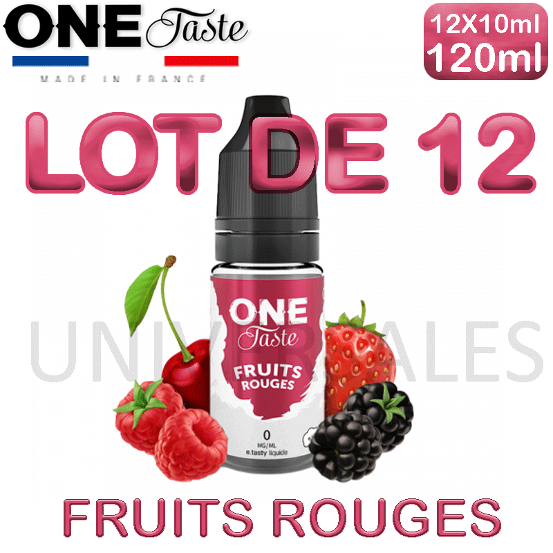 Fruits Rouges e-liquide 0mg