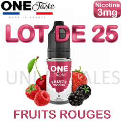 E-liquide pas cher fruits rouges 3mg