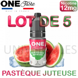 E Liquides PASTÈQUE JUTEUSE lot de 5
