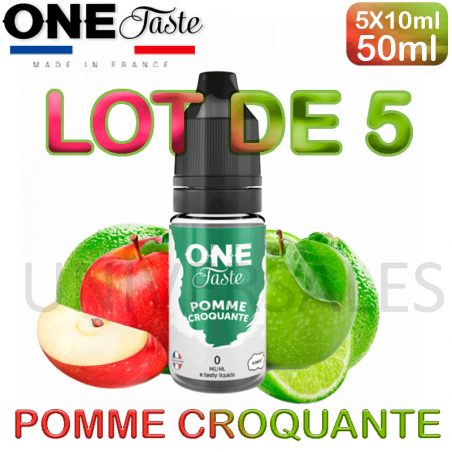 E-liquide Pomme verte 0mg