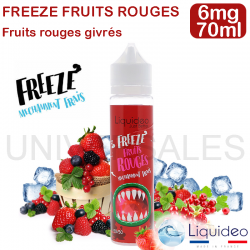 e-liquide FREEZE FRUITS ROUGES 50ml