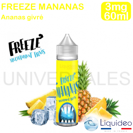 e-liquide FREEZE MANANAS 50ml - Liquideo